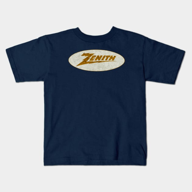 Zenith Kids T-Shirt by Midcenturydave